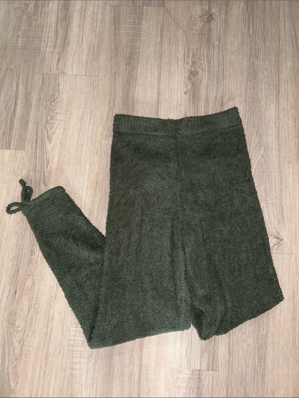P'tula Forest Green Plush Lounge Pants